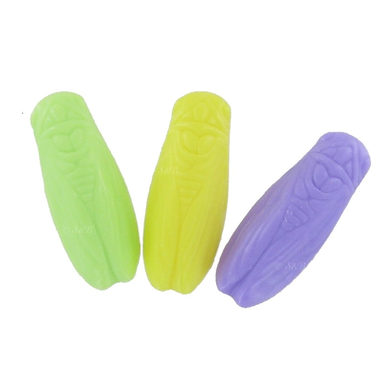 Fabricant de savons en forme de cigale Jaune 25g - Diffusion en petits conditionnements 