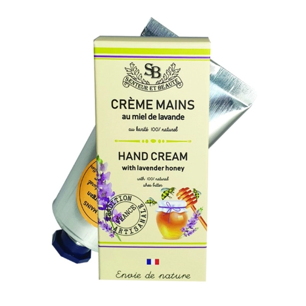 Crème main 75ml parfum Miel de Lavande 