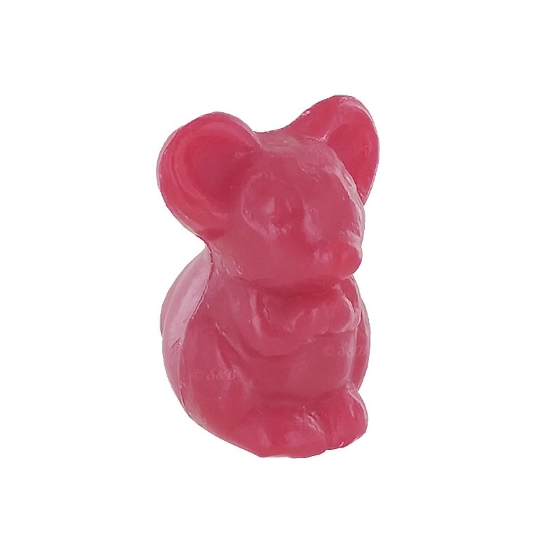 Fabricant de savons en forme de souris verte  - Diffusion en petits conditionnements 