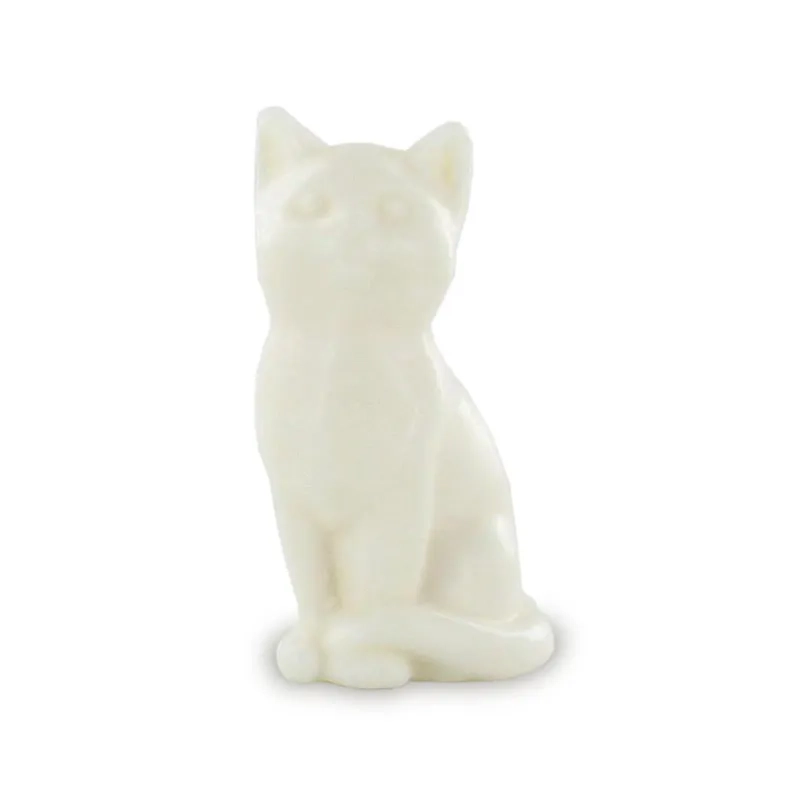 Vente en gros de petits savons en forme d'animaux -  chat blanc