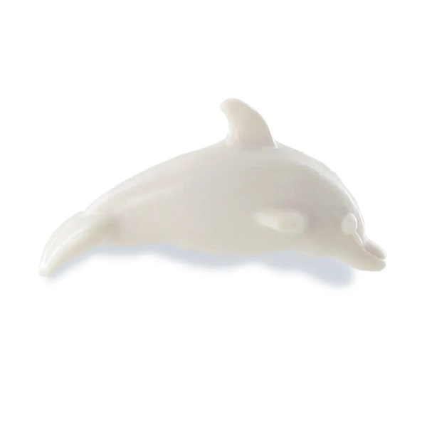 Vente en gros de petits savons en forme d'animaux -  dauphin blanc