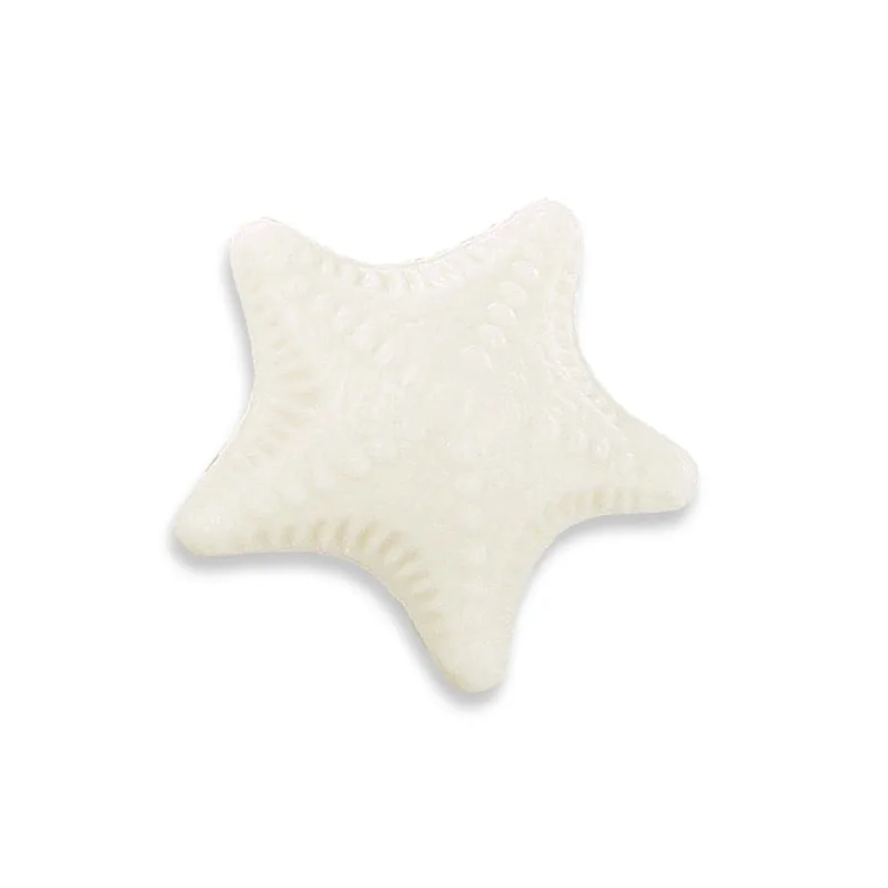 Vente en gros de petits savons en forme d'animaux -  étoile de mer blanche