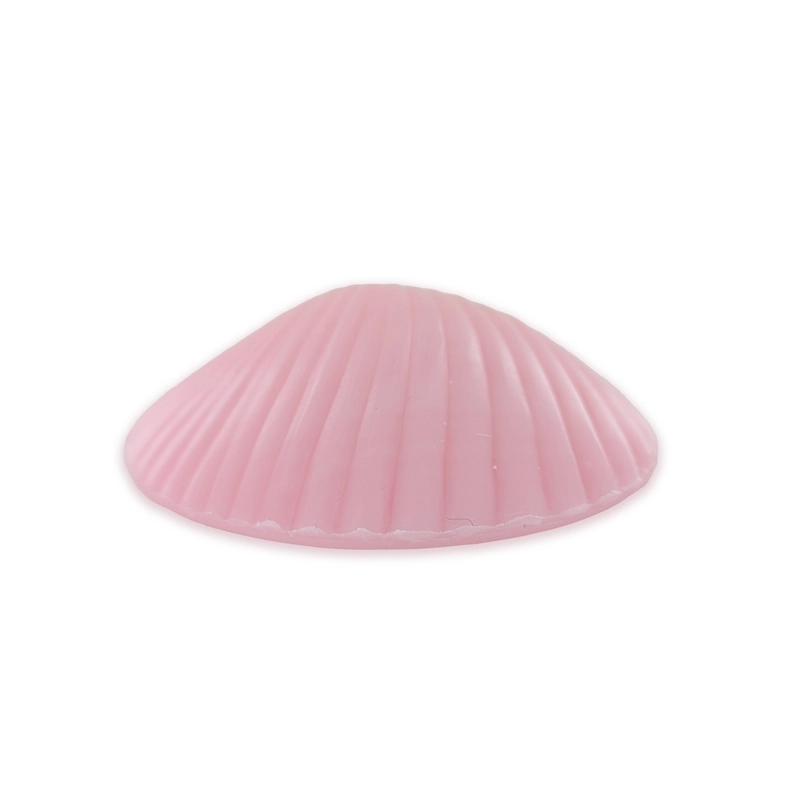 Savon forme coquillage plat rose - Sac 50 