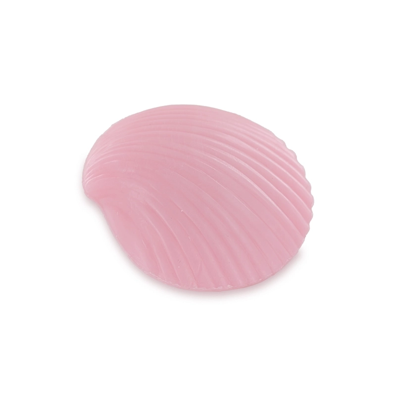 Savon forme coquillage plat rose - Sac 50 