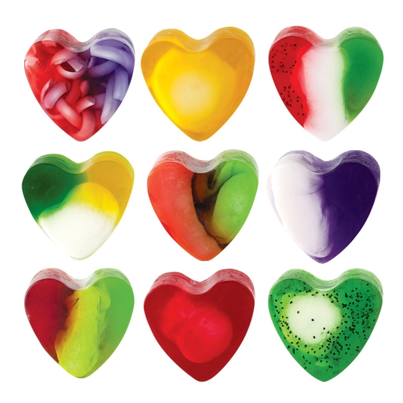 Mise sur le marché de savons glycérine faits main aux parfums frais pour une peau douce et hydratée