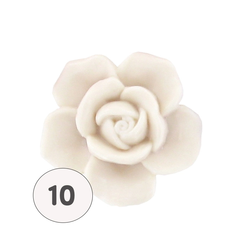 Savon forme fleur blanche - Sachet 10 