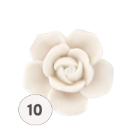 Savon forme fleur blanche - Sachet 10 