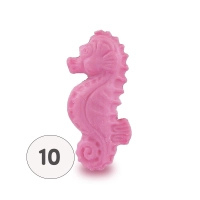 Savon forme hippocampe rose - Sachet 10 