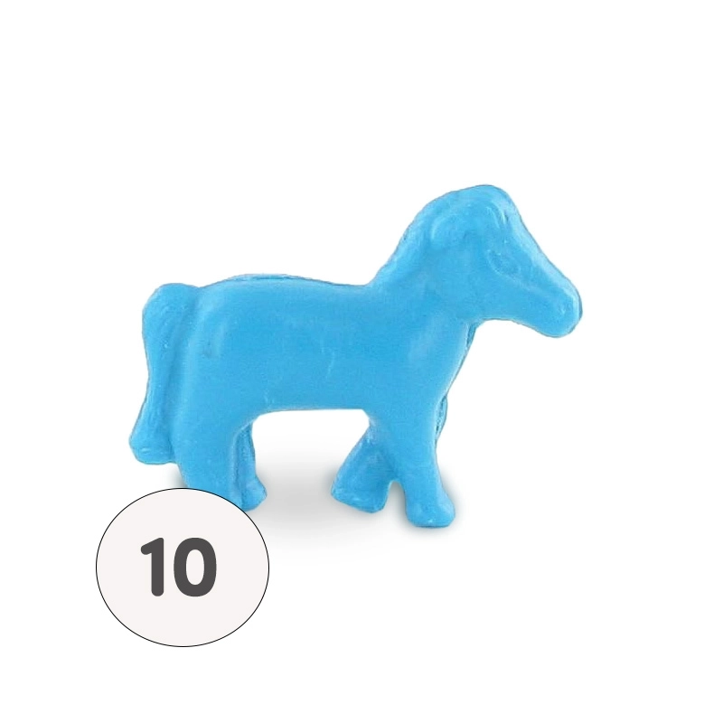 Savon forme poney turquoise - Sac 10 