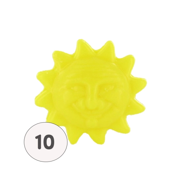 Savon forme soleil - Sachet 10 