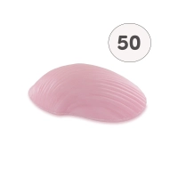 Savon forme coquillage plat rose - Sac 50 