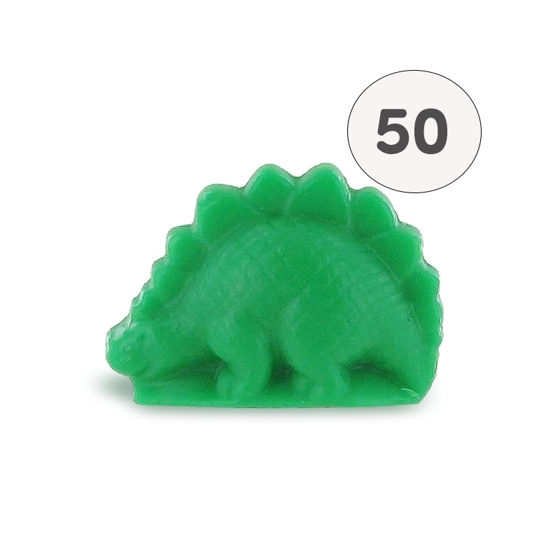 Savon forme dinosaure vert - Sac 50 