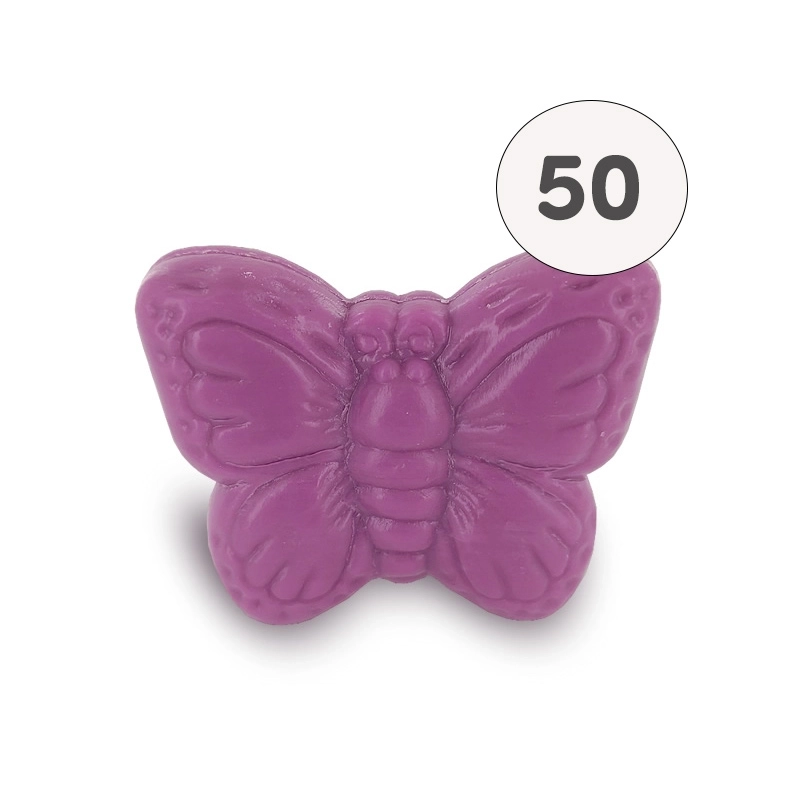 Savon forme papillon violet - Sac 50 