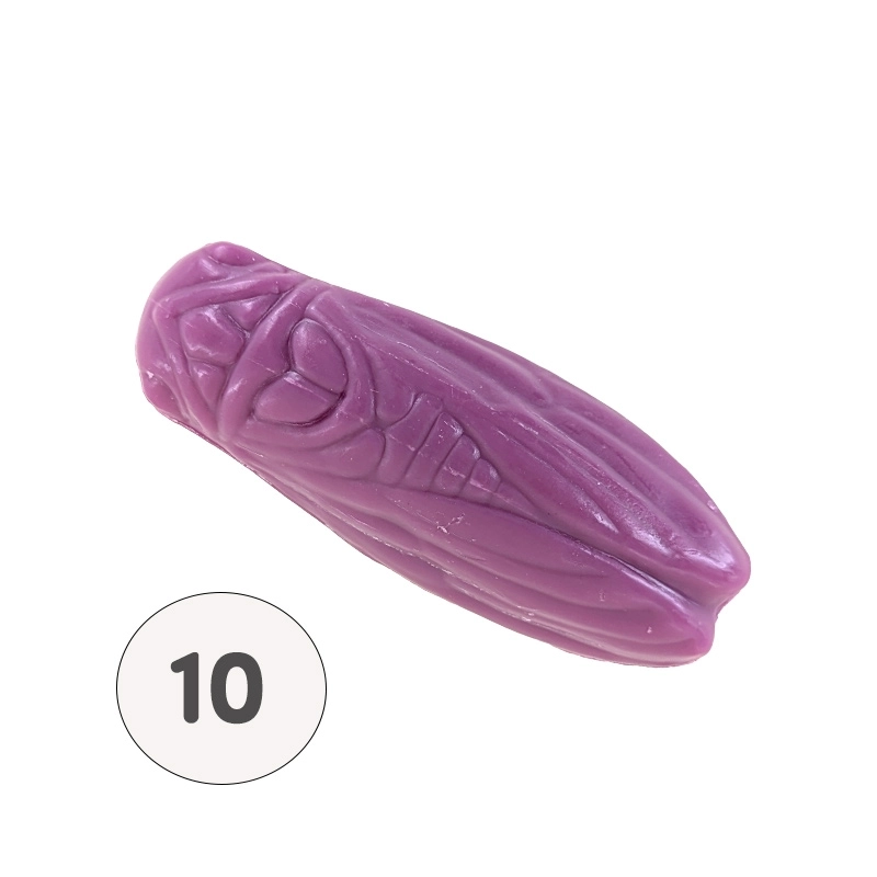 Savon forme cigale violette - Sachet 10 