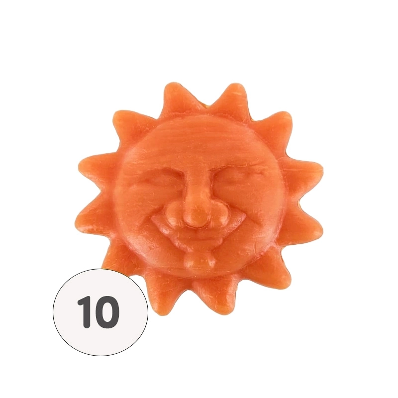 Savon forme soleil couchant - Sachet 10 