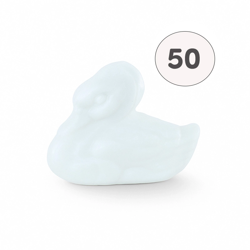 Vente en gros de petits savons en forme d'animaux -  cygne blanc