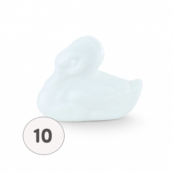Fabricant de savons en forme de cygne blanc - Diffusion en petits conditionnements 