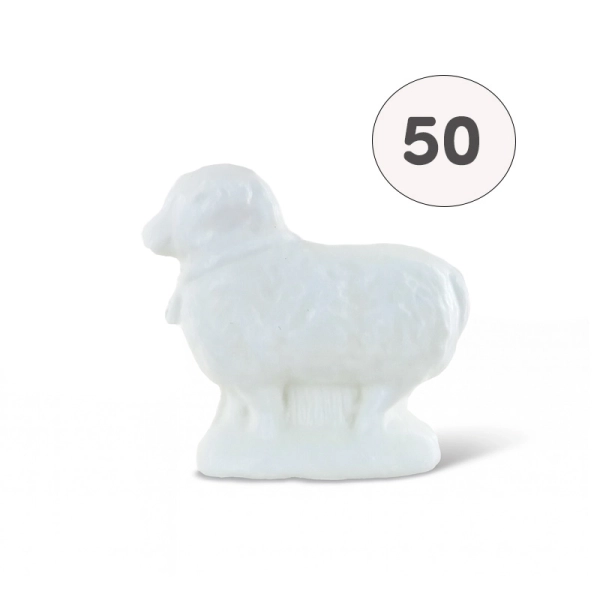 Vente en gros de petits savons en forme d'animaux -  mouton blanc