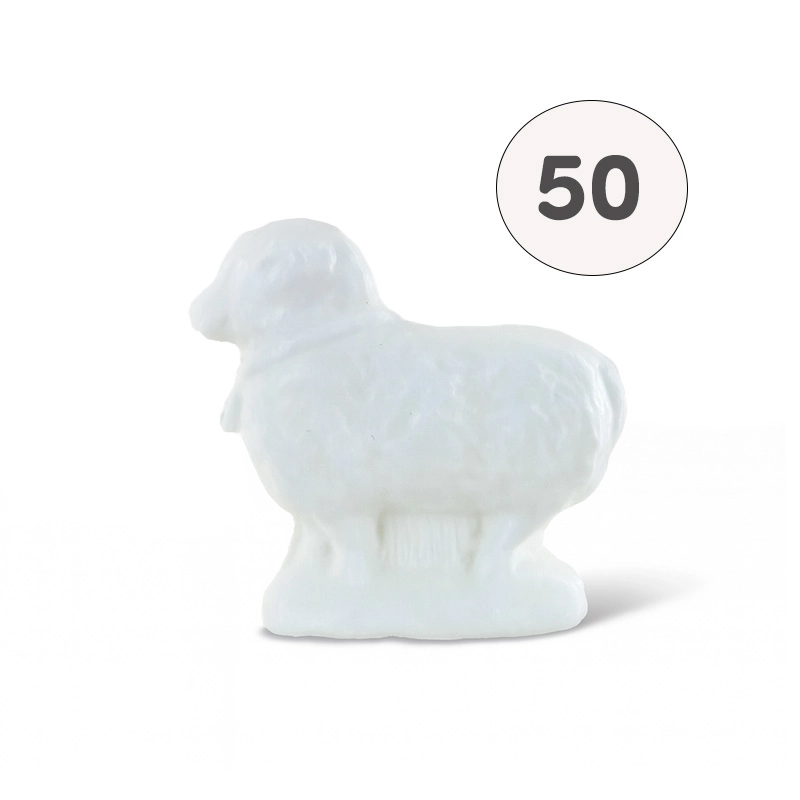 Vente en gros de petits savons en forme d'animaux -  mouton blanc