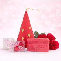 Pyramide de bain St Valentin V2 - Lot de 5 